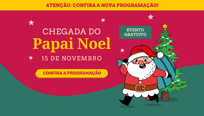 Eventos de Natal 2023 - Encontro com Papai Noel e mais - Pequenos no Rio