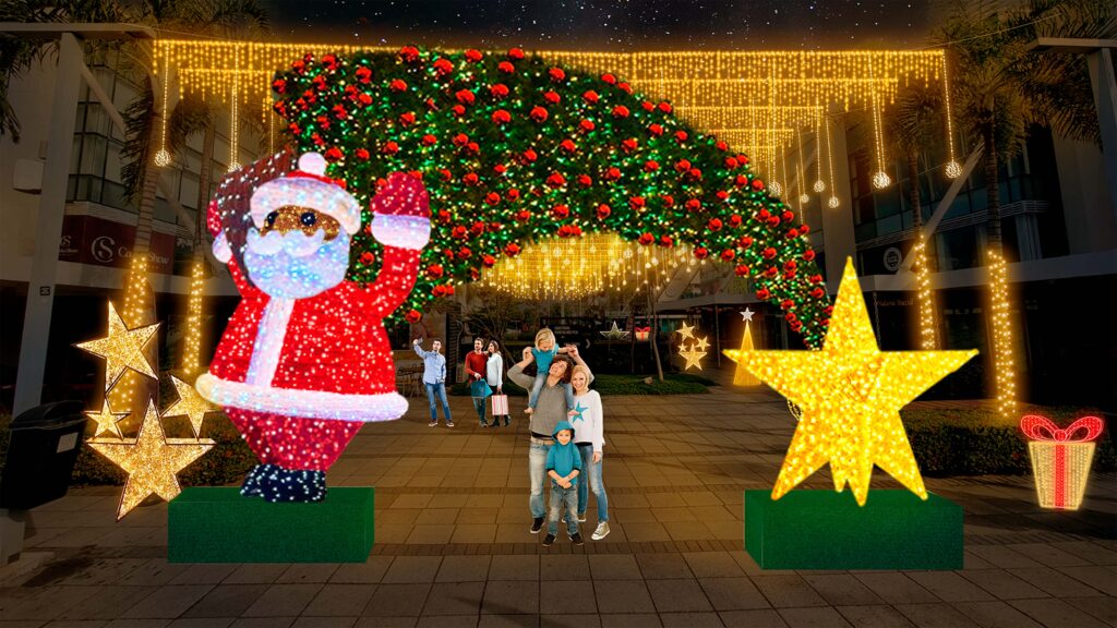 Chegada do papai noel uptown barra 28 de outubro roteirinho carioca